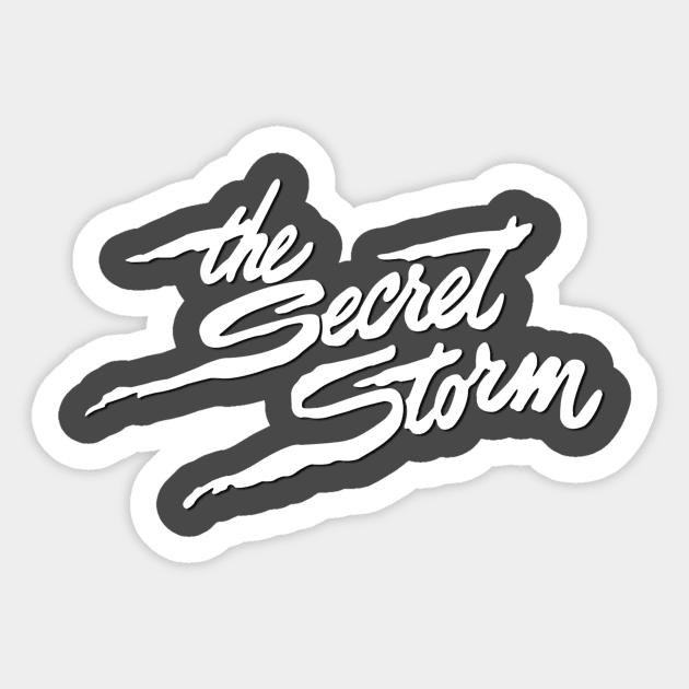 The Secret Storm Sticker by vokoban